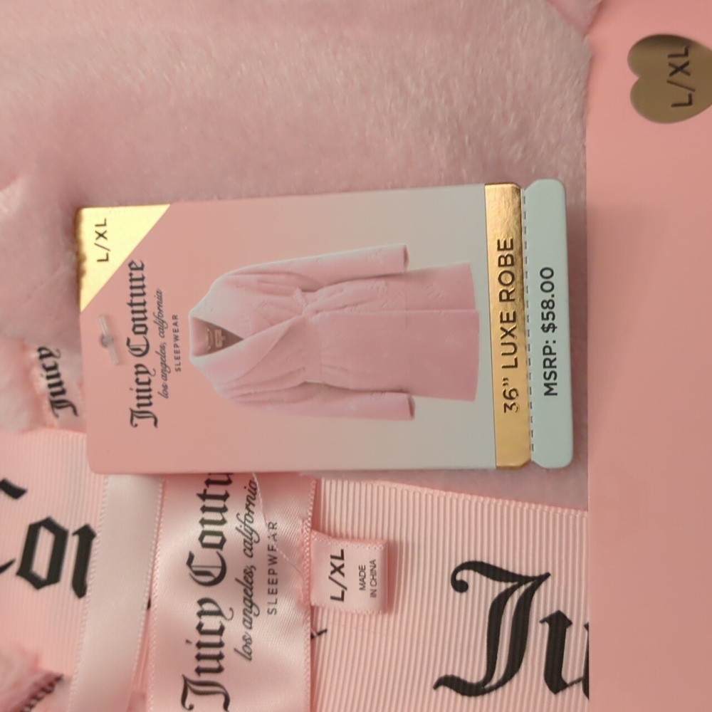 NWT juicy couture robe - Picture 3 of 5